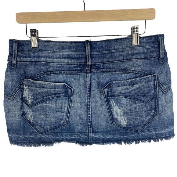 Bebe Mini Jean Skirt - Picture 2 of 10